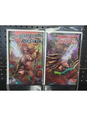 Mars Attacks Red Sonja issue one and two